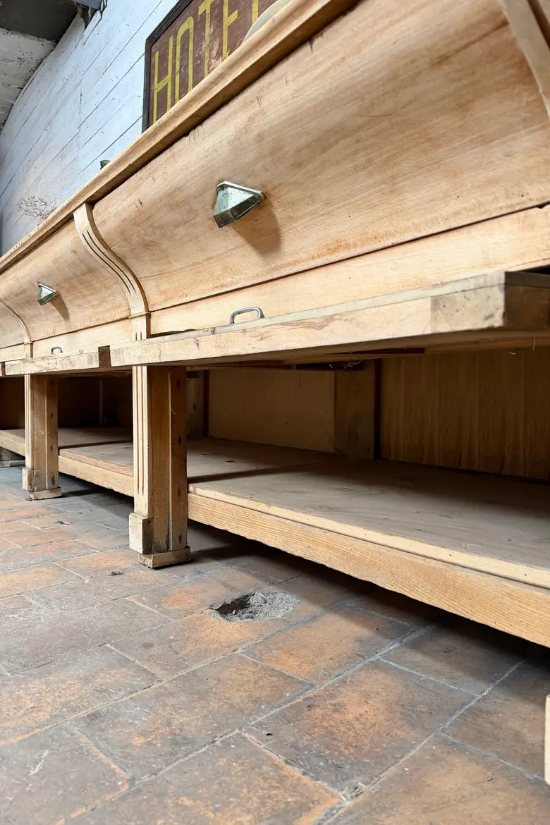Billot de boucher ancien – début XXe