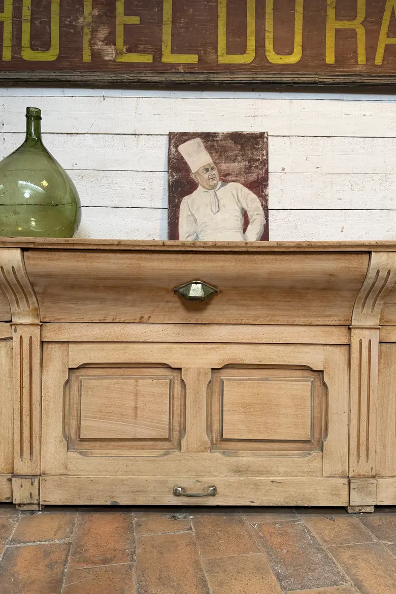 Billot de boucher ancien – début XXe