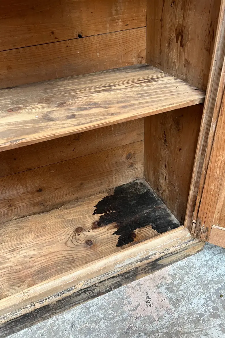 Bonnetière en sapin Début XXème