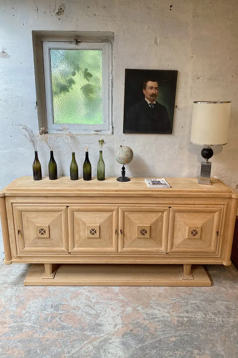 Buffet années 50 en chêne