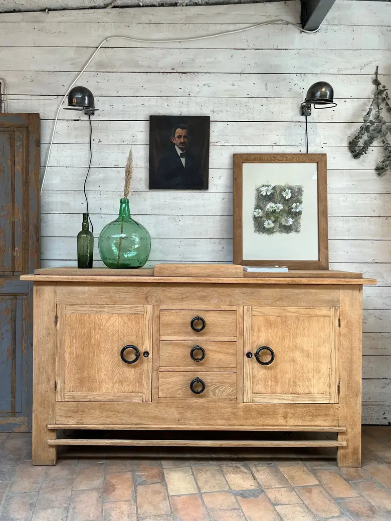 Buffet en chêne 1950