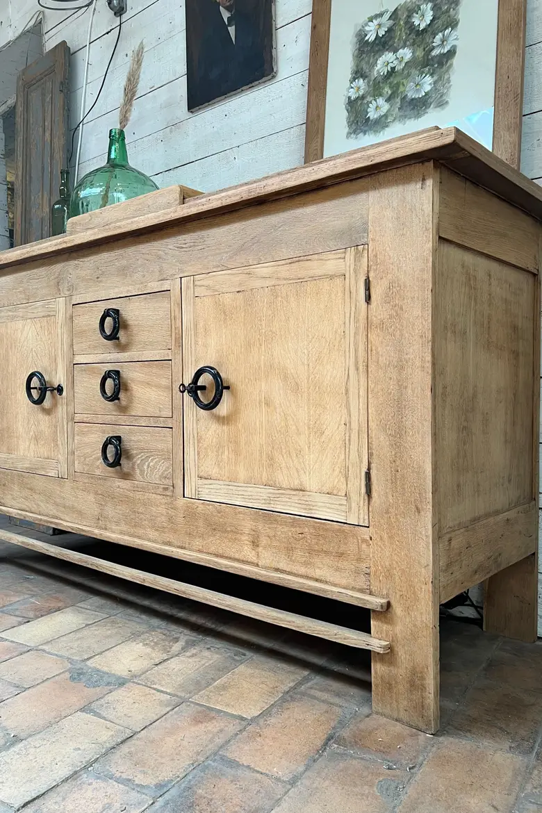 Buffet en chêne 1950