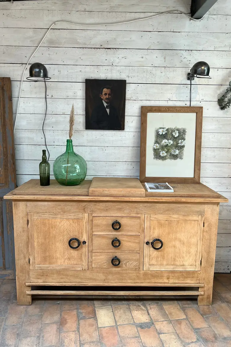 Buffet en chêne 1950