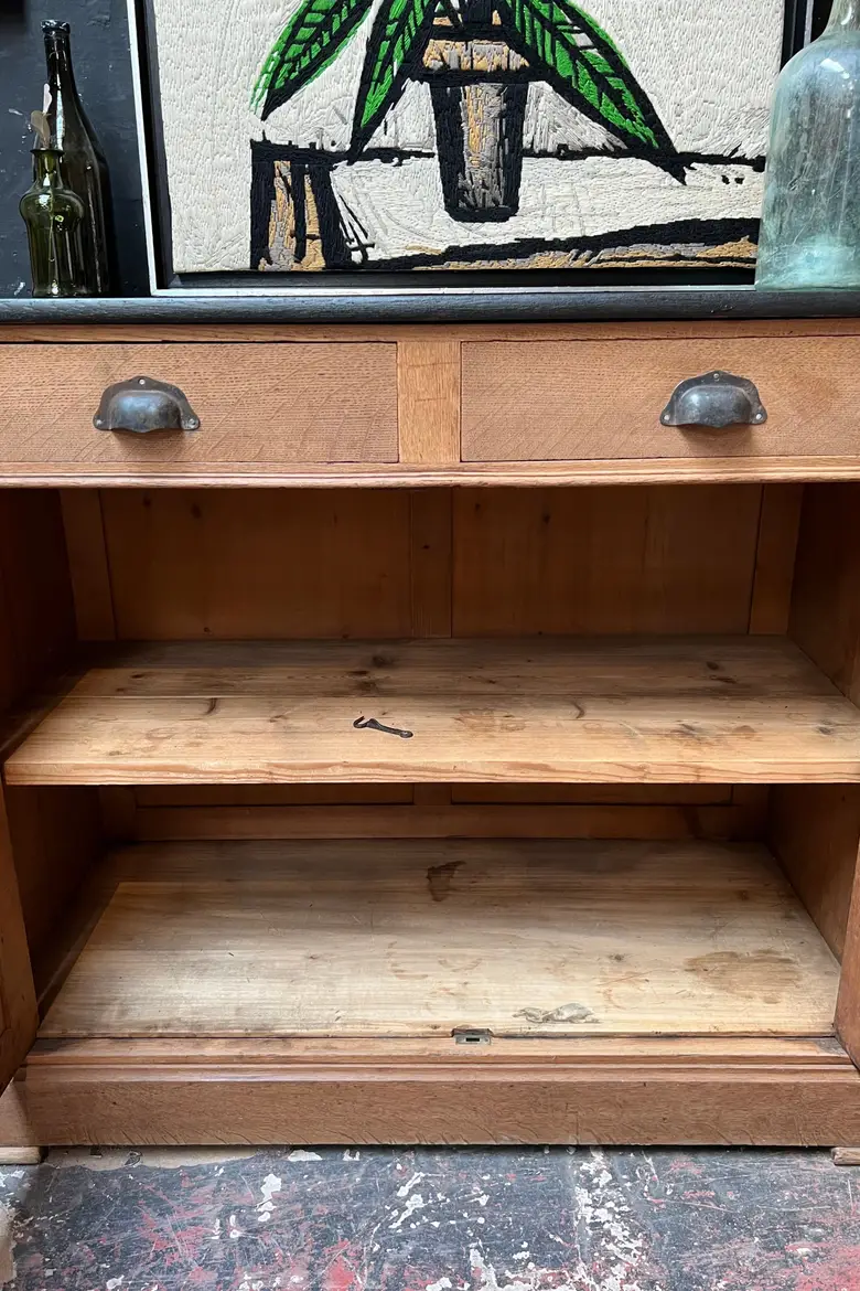 Buffet en chêne Début XXème