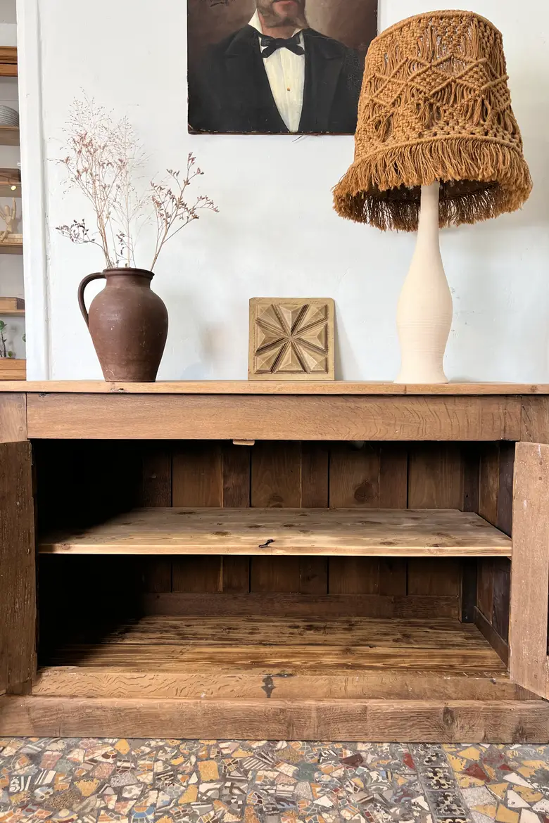 Buffet en chêne Début XXème