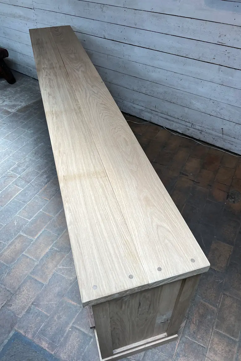 Buffet en chêne massif – Fabrication artisanale