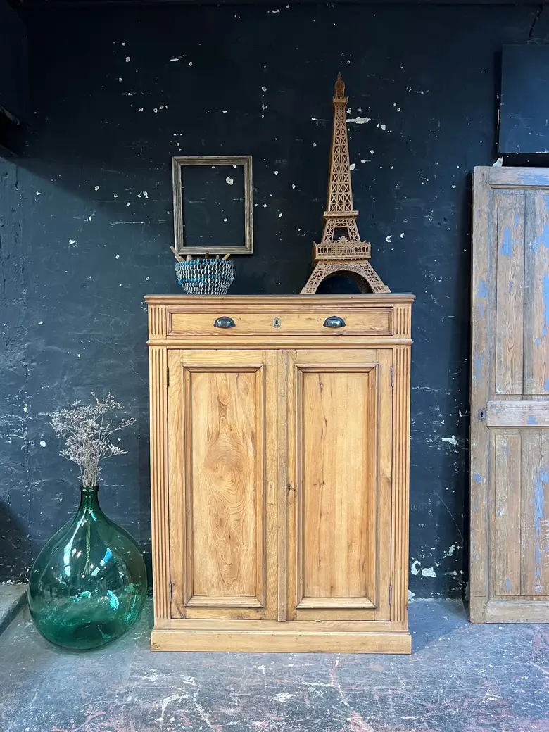 Buffet parisien en orme Début XXème