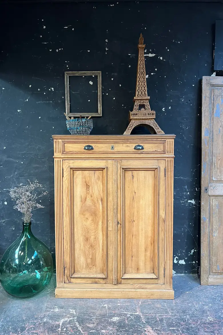 Buffet parisien en orme Début XXème
