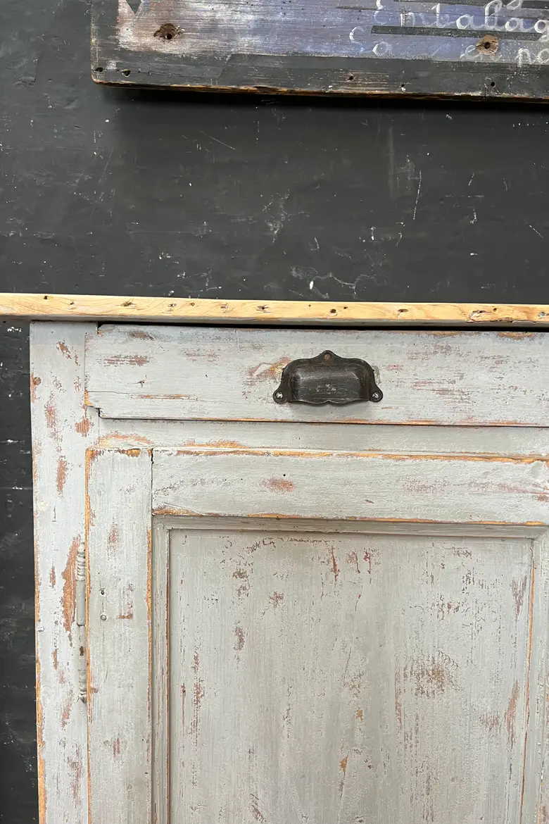 Buffet parisien patiné en bois Début XXème