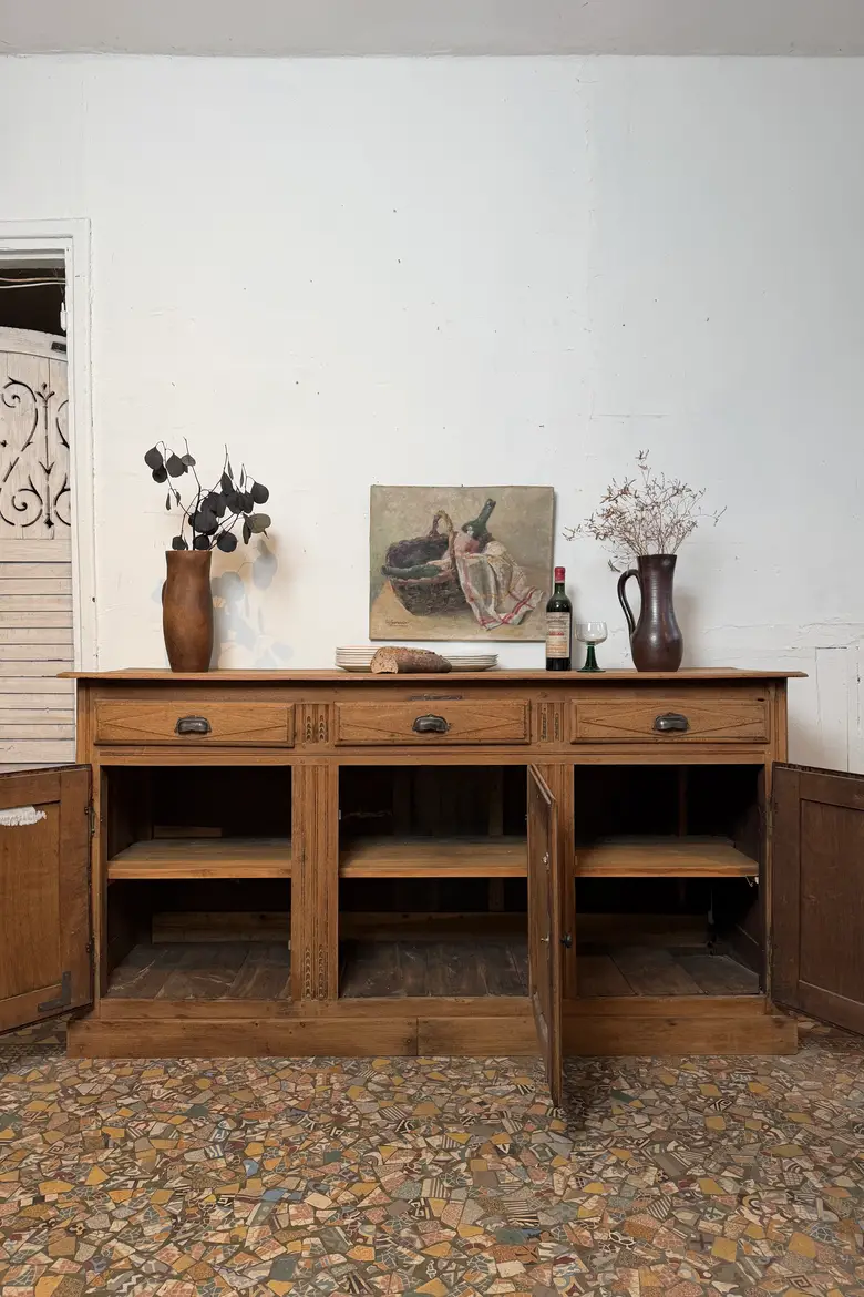 Buffet rustique en chêne – fin XIXe
