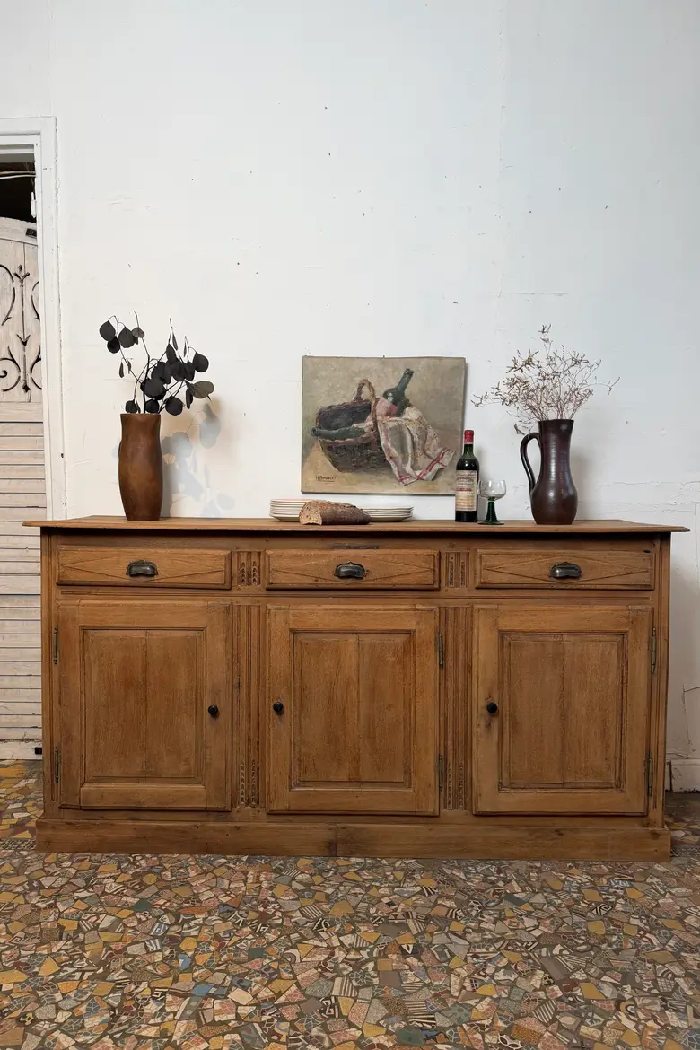 Buffet rustique en chêne – fin XIXe
