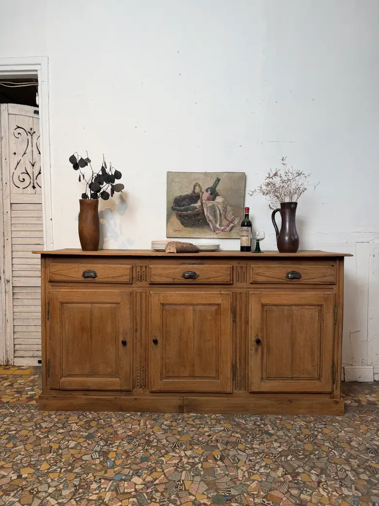 Buffet rustique en chêne – fin XIXe
