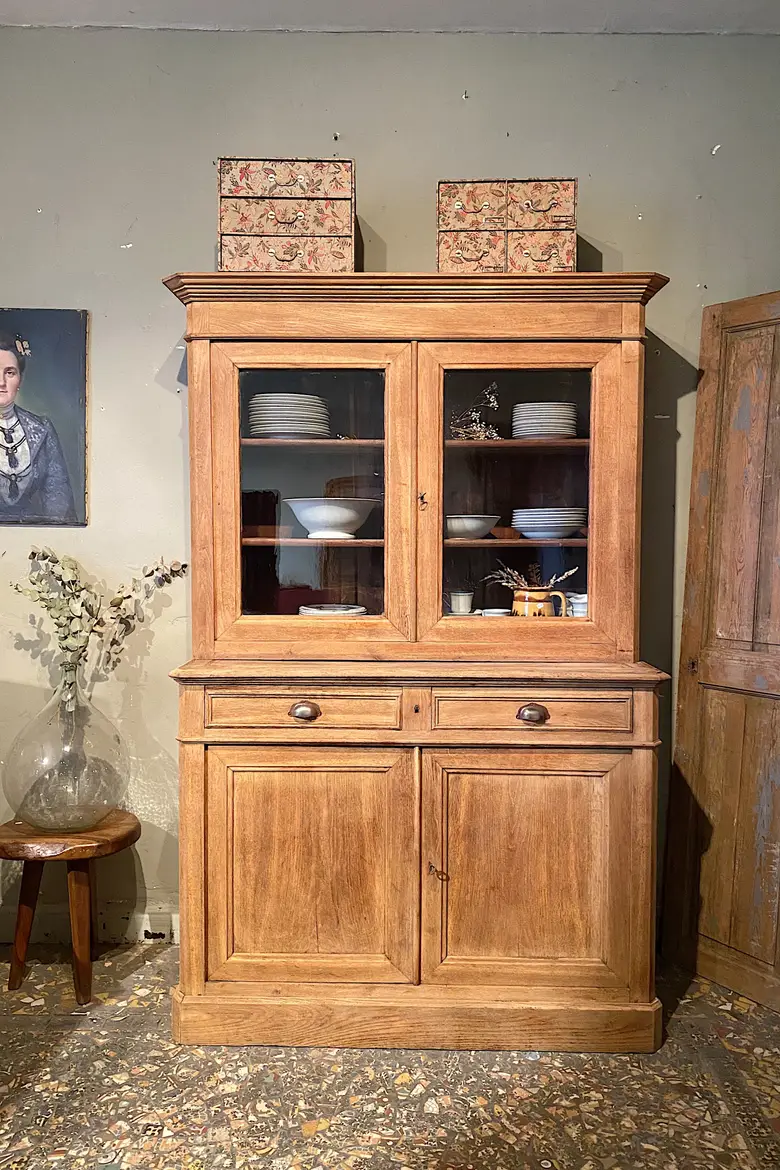 Buffet vaisselier en chêne Début XXème
