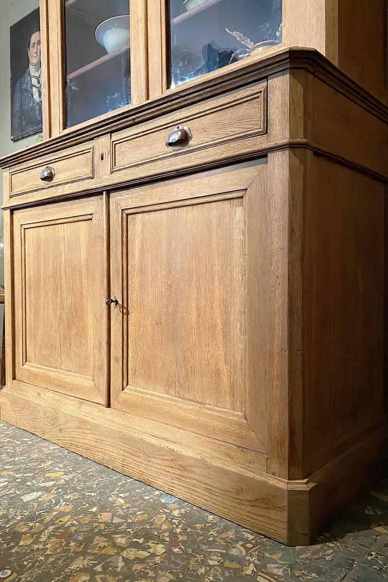 Buffet vaisselier en chêne Début XXème