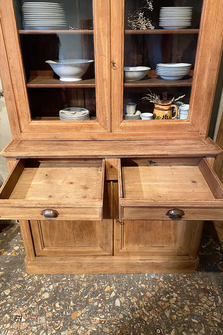 Buffet vaisselier en chêne Début XXème