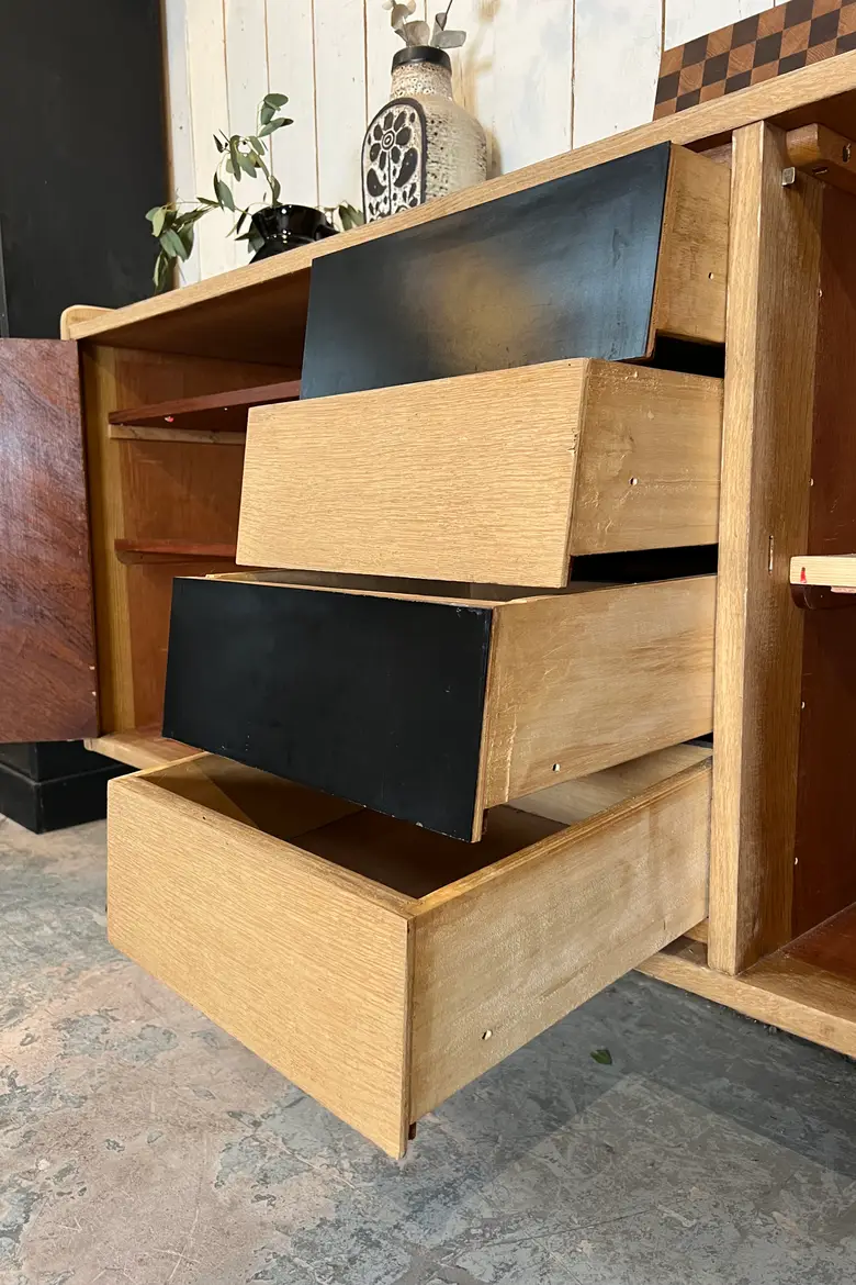 Buffet vintage pieds compas