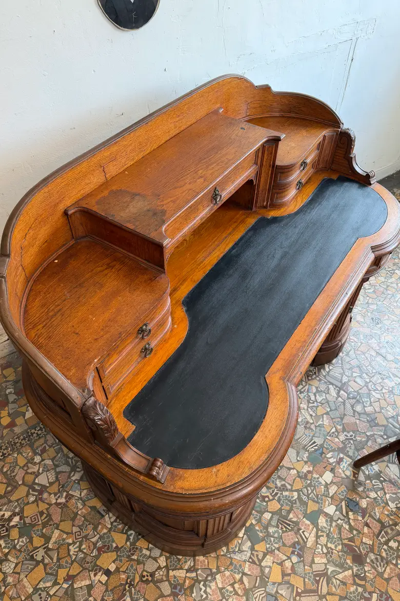 Bureau comptoir Napoléon III