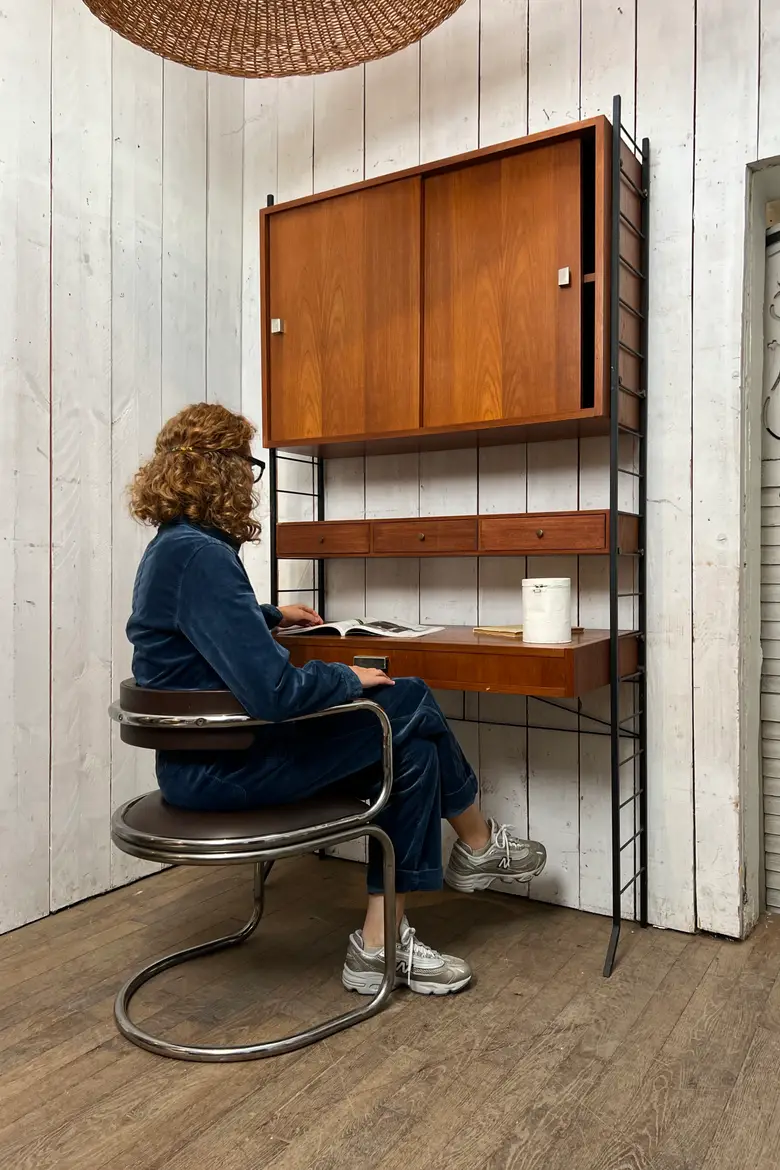Bureau vintage en teck - Années 60