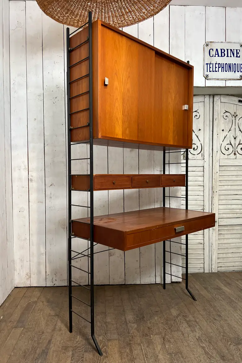 Bureau vintage en teck - Années 60