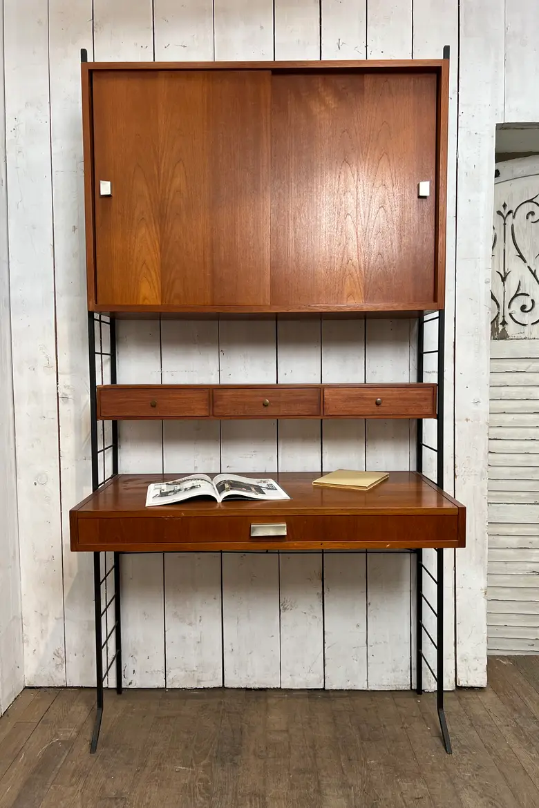 Bureau vintage en teck - Années 60