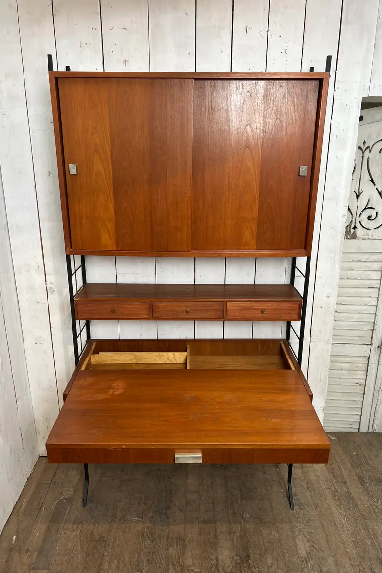 Bureau vintage en teck - Années 60