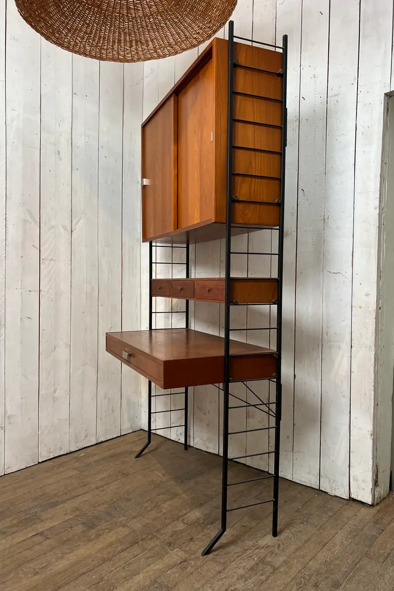 Bureau vintage en teck - Années 60