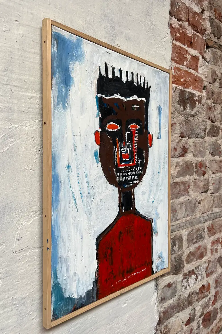 Tableau de street art dans le goût de Jean Michel Basquiat