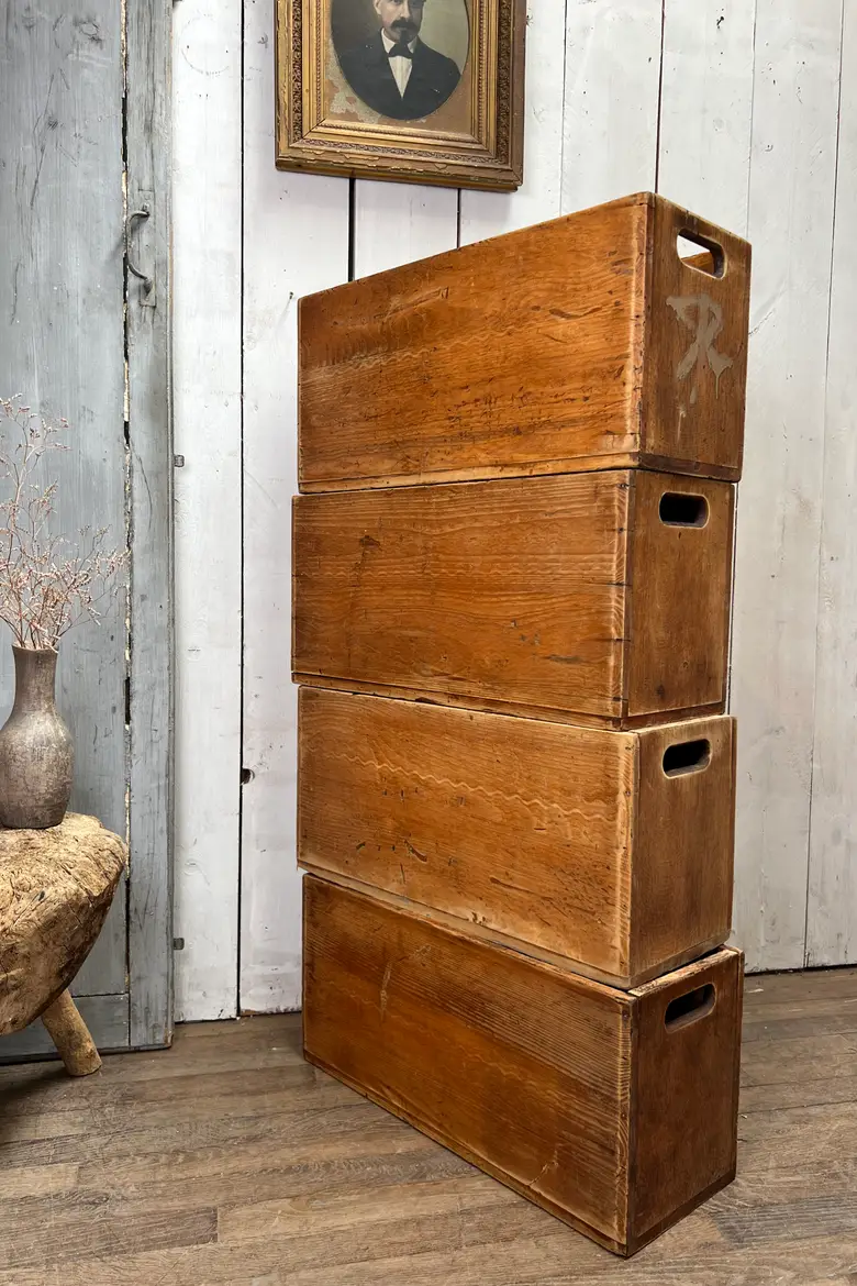 Caisses d’usine en bois