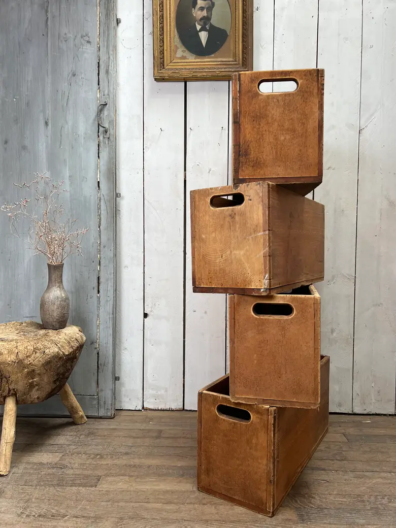 Caisses d’usine en bois