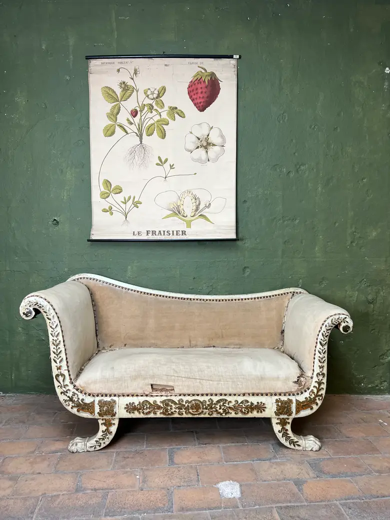Canapé de style Directoire