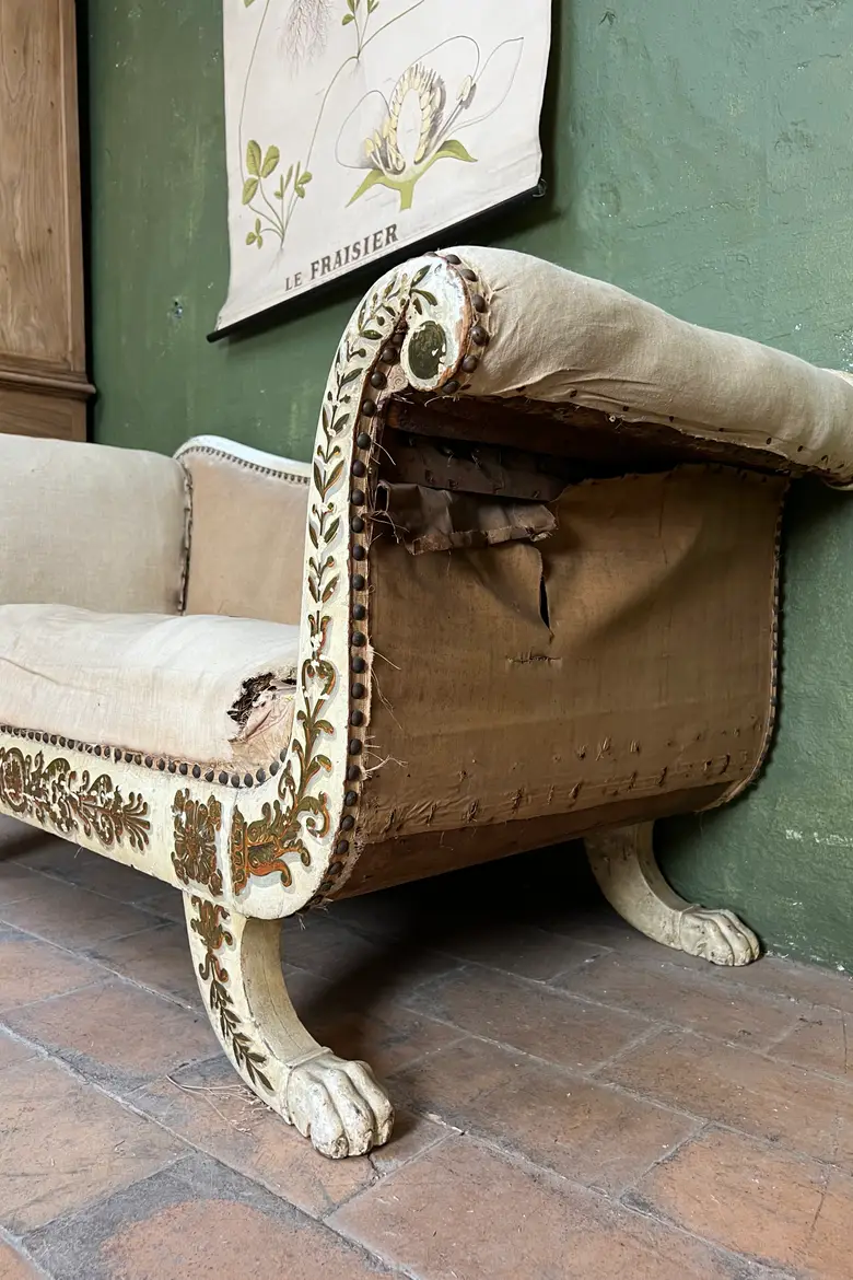 Canapé de style Directoire