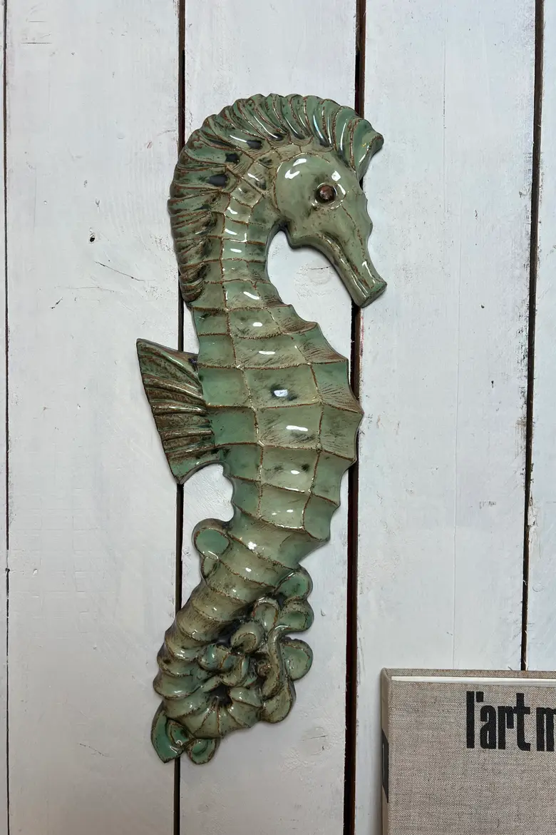 Céramique hippocampe 1970