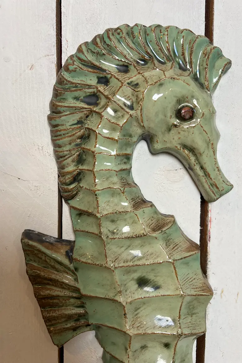 Céramique hippocampe 1970