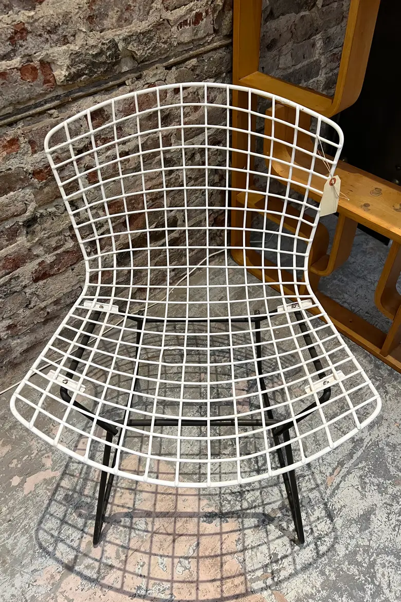 Chaise Bertoïa vintage Années 50