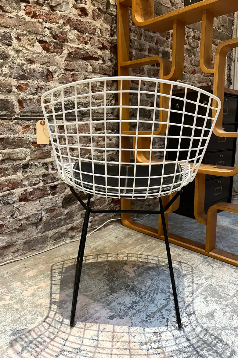 Chaise Bertoïa vintage Années 50