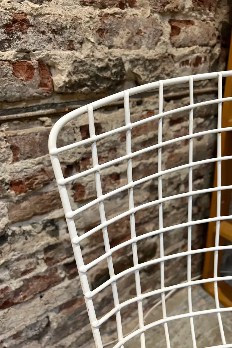 Chaise Bertoïa vintage Années 50