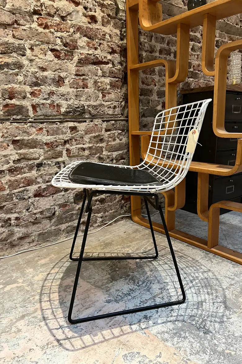 Chaise Bertoïa vintage Années 50