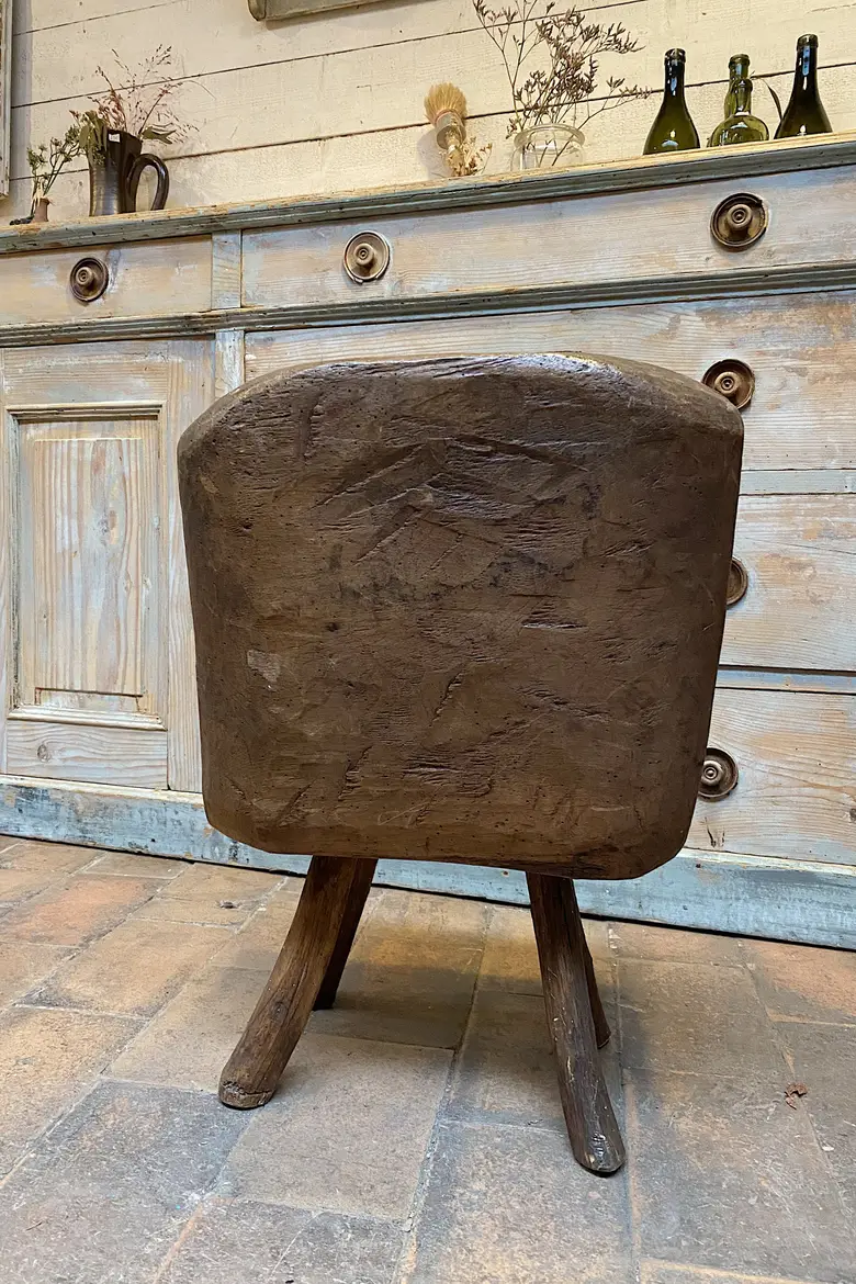 Chaise enfant art populaire Début XXème