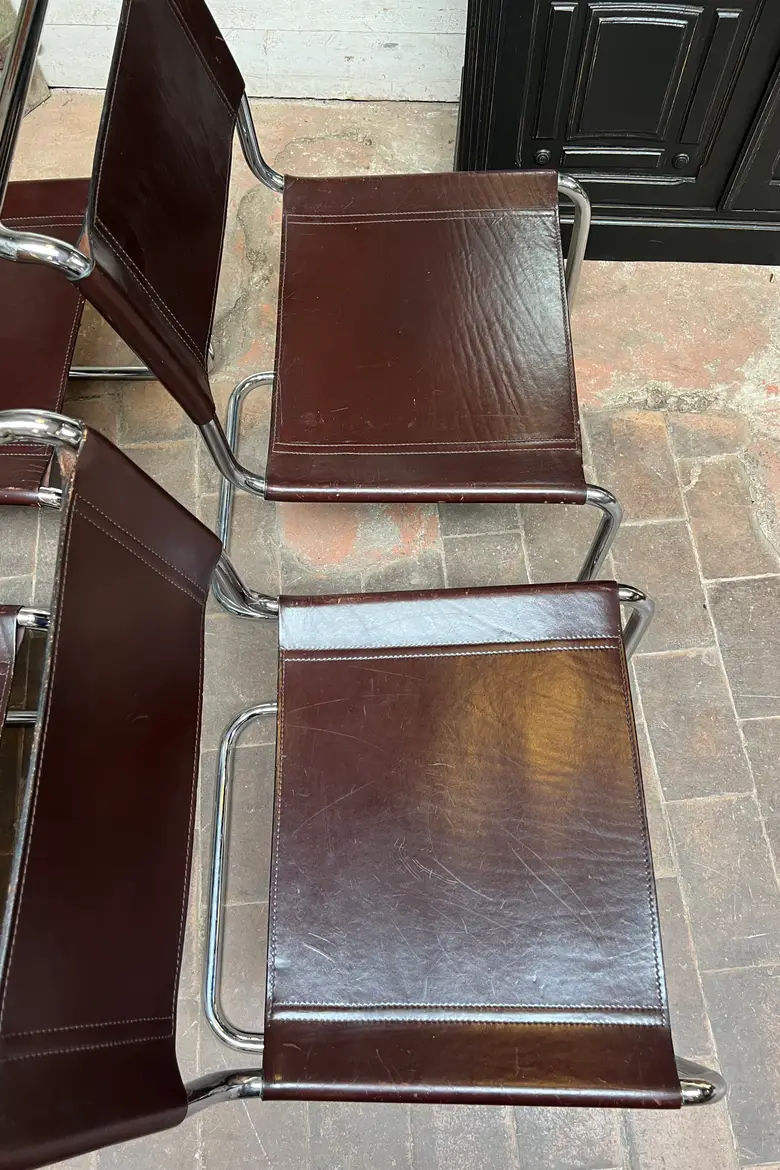 Chaises Bauhaus S33 Thonet Années 80