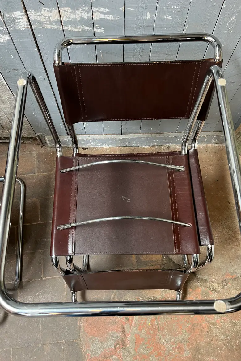 Chaises Bauhaus S33 Thonet Années 80