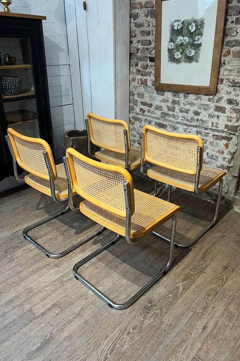 Chaises Cesca B32 Breuer Années 70