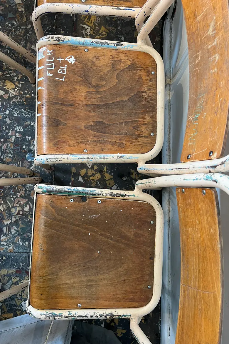 Chaises d’école Tolix