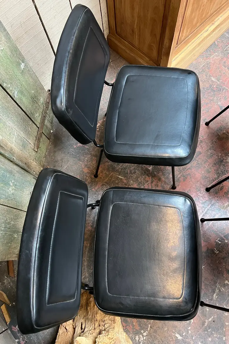 Chaises Pierre Paulin Modèle CM 196 Années 60