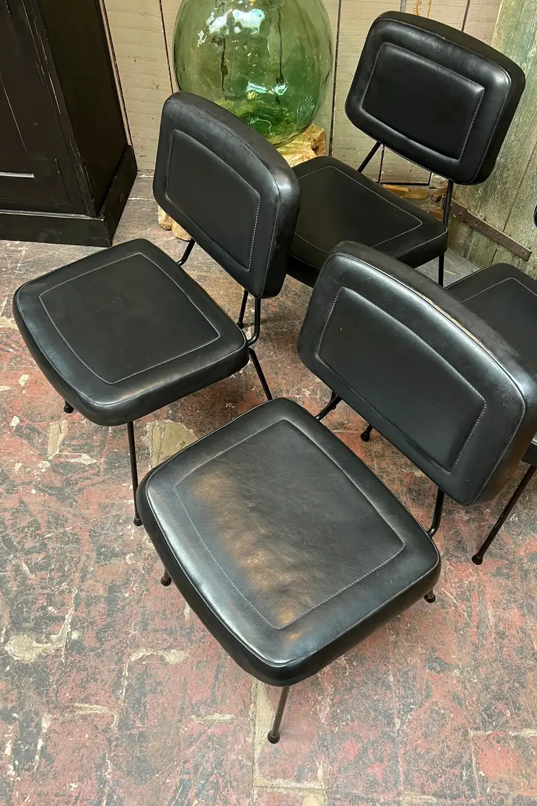 Chaises Pierre Paulin Modèle CM 196 Années 60