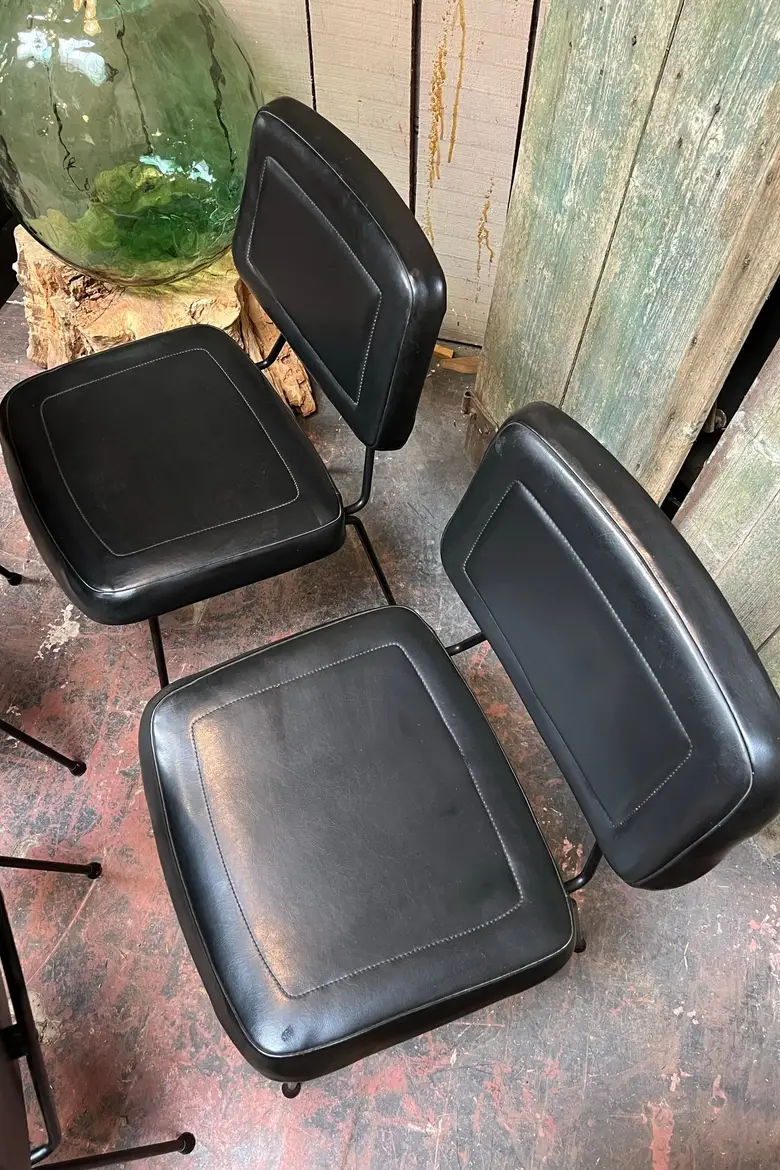 Chaises Pierre Paulin Modèle CM 196 Années 60