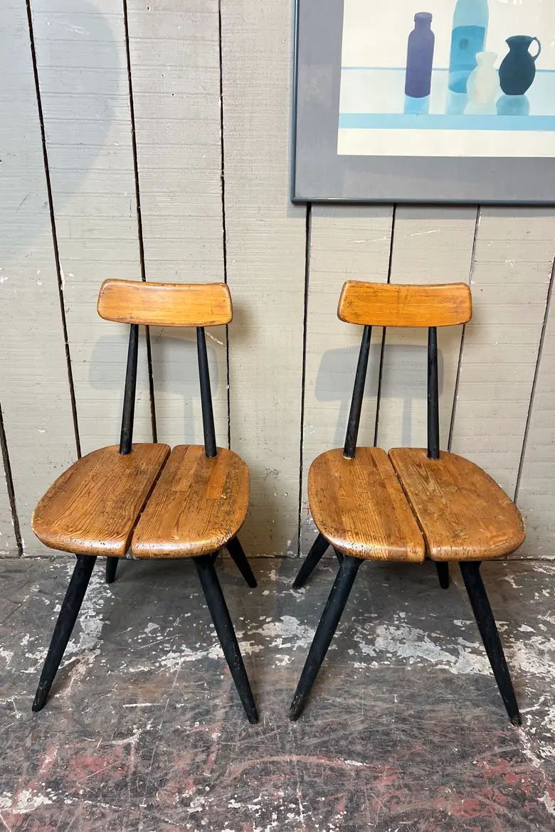 Chaises Pirkka – Tapiovaara, années 50