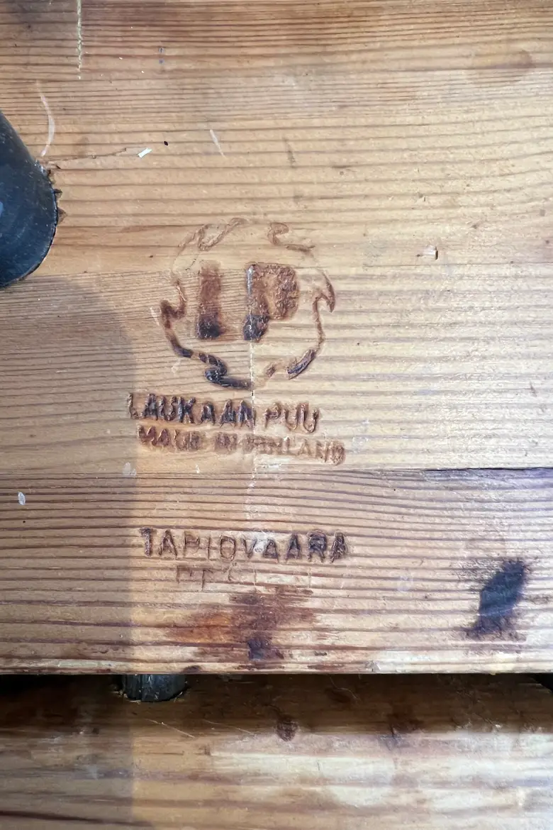 Chaises Pirkka – Tapiovaara, années 50