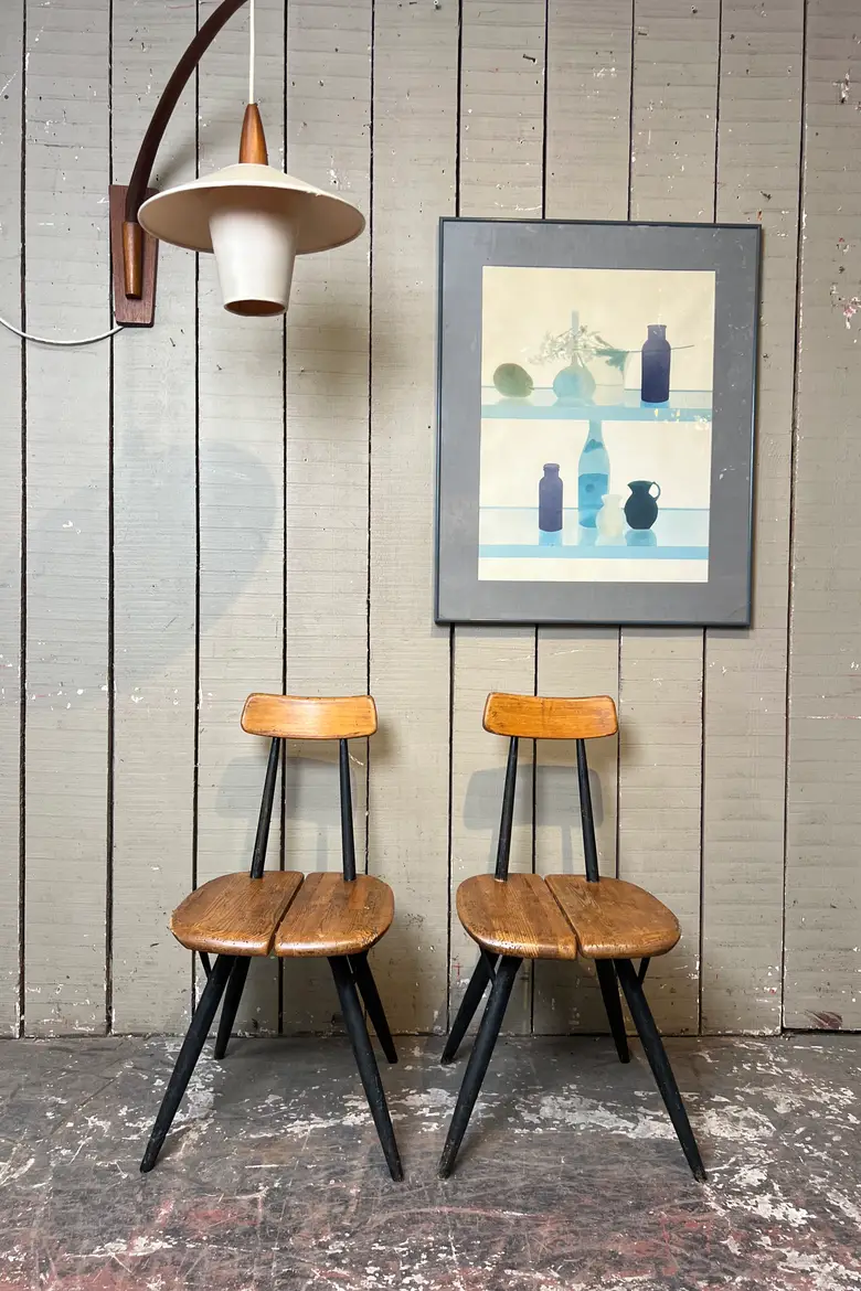 Chaises Pirkka – Tapiovaara, années 50