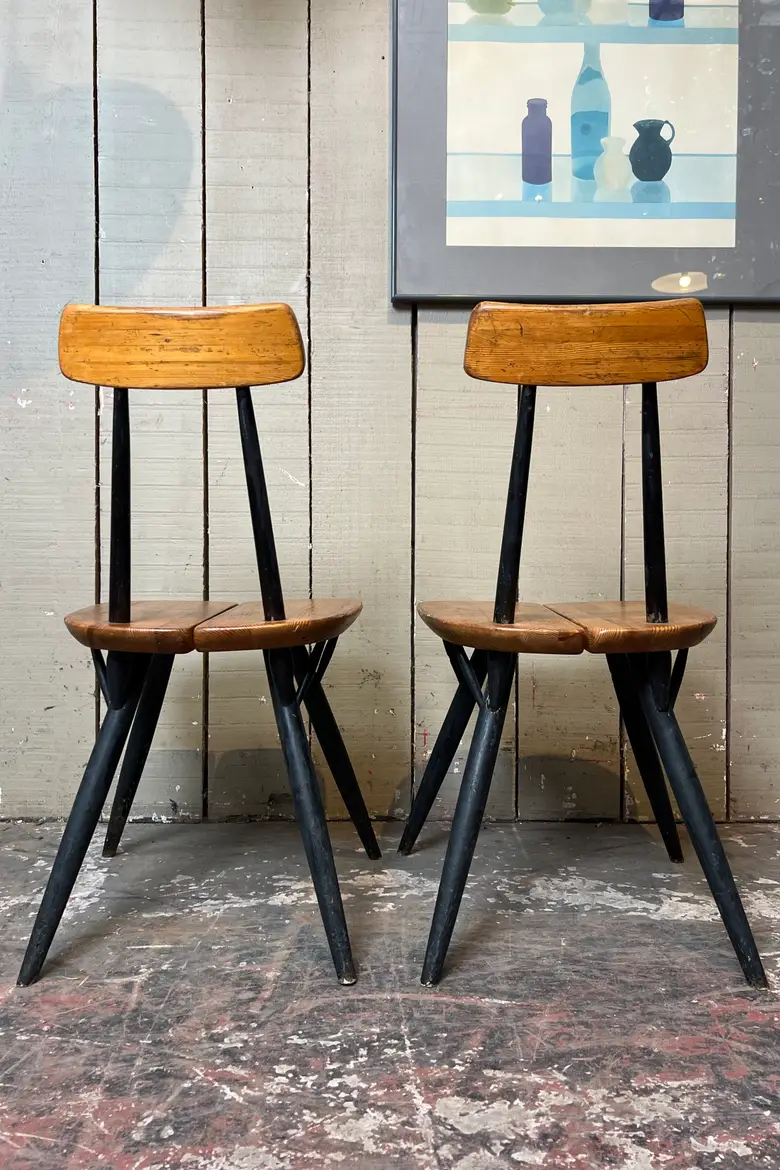 Chaises Pirkka – Tapiovaara, années 50