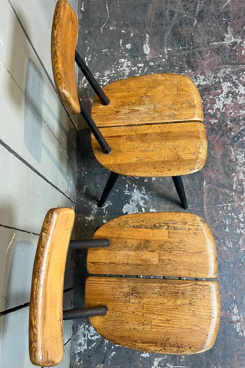 Chaises Pirkka – Tapiovaara, années 50